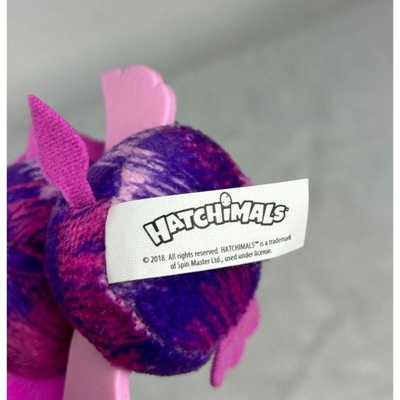 3 Hatchimals one Glittering Garden no sound with two Twin Plush Clip On Lion Pin - Picture 5 of 5